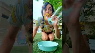 Make Your Own BUBBLE Wands!! #shorts #bubble #diy