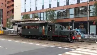 伊予鉄道坊っちゃん列車 大街道停留場発車 Iyo Railway 