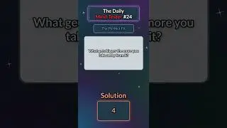 CAN YOU ANSWER THIS RIGHT? - Daily Riddles #24