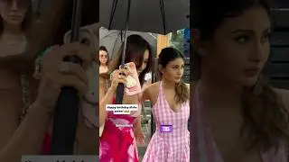 Disha Patani snapped in a restaurant with her BFF Mouni😘on her Bday🎂|The Unseen Shorts#dishapatani
