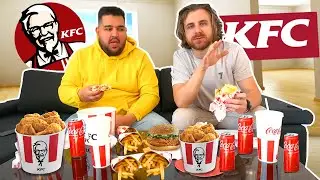 Testam MUKBANG cu TOT MENIUL de la KFC de ZIUA MEA si iRaphahell..