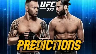 UFC 272: Jorge Masvidal vs Colby Covington Predictions and Breakdown