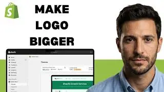 Как увеличить логотип на Shopify (полное руководство 2026 г.)