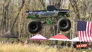 Truck Long Jump at Perkins Fall Mud Bog 2024- Full Sends and slow motion