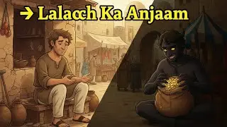 Lalach Ka Anjaam | Moral Story in Urdu Hindi | Heart Touching Kahani😭
