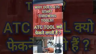 TOOL FALLING PROBLEM BY # (ATC)#vmc  TOOL MALFUNCTION #TOOL STRUCK PROBLEM #TOOL HANGING PROBLEM