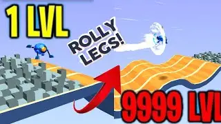 Rolly Legs: GAMEPLAY| ALL LEVELS 1-12| +TIPS| #Rollylegs #pro #walkthrough