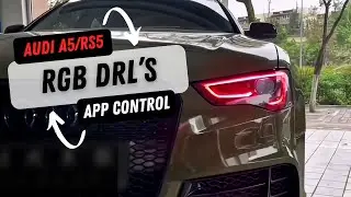 Audi A5/RS5 | RGB DRLs (Daytime Running lights)