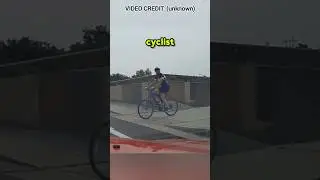 Road Raging Cyclist Gets Instant Karma