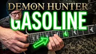 Demon Hunter Gasoline Guitar Lesson + Tutorial