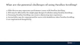 Using Parallax Scrolling on Websites | Custom WordPress Development Singapore