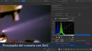 ✨ 🔭 📷 Usando #Siril para procesar cometas/asteroides | Ejemplo práctico con material del C/2023 A3
