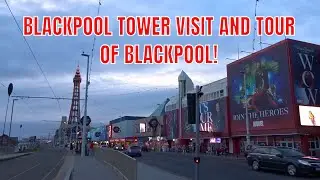 PLACES TO VISIT IN BLACKPOOL - TOWER BALLROOM TOUR AND MORE! #strictly #uk