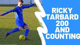 Ricky Tarbard 200 appearances and counting