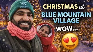 I Didn&rsquo;t Expect This&hellip; Christmas at Blue Mountain Village 🎄❄️   Made with Clipchamp