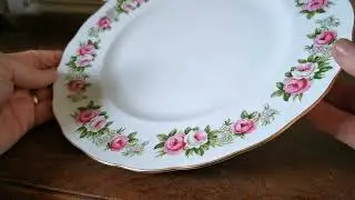 Colclough Ridgway Enchantment China Dinner Plate