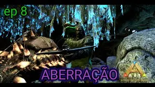 Explorando área azul + domando anquilo| Ark aberração ep8 | Ark ultimate Mobile Edition