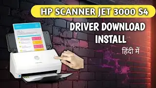 HP ScanJet Pro 3000 S4 Duplex Scanner - Setup, Driver Install, Window 11.win 10.win 8.1. win 7 ,