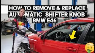 How to Remove Replace Automatic Shifter Knob BMW E46 323i 323Ci 325i 325Ci 325xi 328i 328Ci 330i