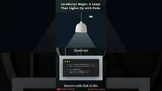 lamp light code using HTML and css #html #css