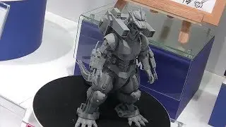 Aoshima - Mecha Godzilla Kiryu - Plastic Model Kit 青島メカゴジラ　機龍　プラモデル　@ 全日本模型ホビーショー2017