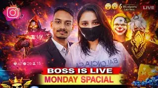 LIVE:🔴FREE FIRE MAX REDEEM CODE GIVEAWAY'S VALENTINES DAY SPECIAL GIVEAWAY🎁||BOSS FF#bossislive