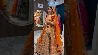 Trendy bridal lehenga ❤️ #shorts #shortvideo #youtubeshorts #viral #youtube #trending #viral