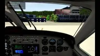 B200SC LOWI TakeOFF X-plane10.30b
