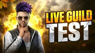 FF LIVE GUILD TEST 1 VS 4 🔥 FREE FIRE LIVE GUILD TEST 🔥 LIVE GUILD TESTING #nonstopgaming #fflive