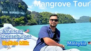 Proper American cheeseburger!! Best Tour in Malaysia- Mangrove - Kilim - Tapas Buffalo Milk, Wahid