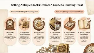 Sell Antique Clocks Online in the UK | Simple Starter Guide (Avoid Costly Mistakes)
