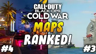 EVERY BLACK OPS COLD WAR MULTIPLAYER ALPHA MAP RANKED!!! (Worst to Best)