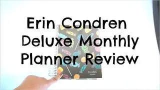 EC Deluxe Monthly Planner // Review // Walk Through