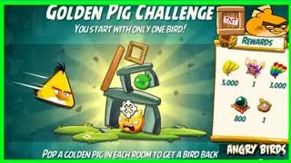 Angry birds 2 the golden pig challenge  2026/01/24 with chuck #ab2 the golden pig challenge today