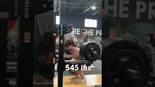 135 lb squat to 545 lb squat🫡