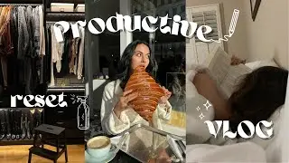 RESET WITH ME to end 2023 off strong ☕️ ♡₊˚ 🤍  | organising wardrobe, winter shopping, gym routine