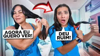 UM DIA INTEIRO IMITANDO A MINHA MÃE
