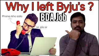 Byju's BDA Job is hectic.