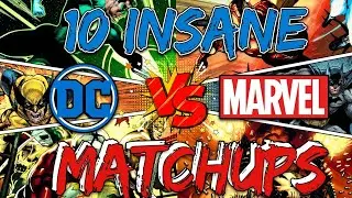 Marvel vs DC: Who Is STRONGER??? 10 Shocking Matchups!