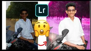 Moody pink editing in Lightroom | how to edit moody pink background in Lightroom | easy tutoriail |