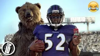 Top 10 Funniest Commercials Ft. NFL Football Players 2018 (Best Ads Featuring NFL Players)