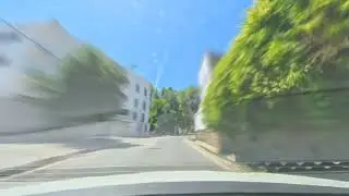 Insta 360 X5 hyperlapse from Bejaia gare maritime to cap carbon