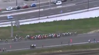 Mark Cavendish, Bernhard Eisel Crash in Stage Four of Tour de France