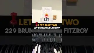@lit_ausi outfits has been placed in @letstaketwoaus 229 Brunswick street, Fitzroy Melbourne.stay 🔥