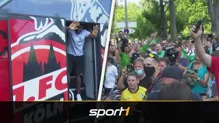 Skurrile Szene: Modeste l&auml;sst sich nach 1:6 von Werder-Fans feiern | SPORT1