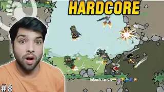 hardcore gameplay in mini militia 😱 # 8