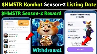 🔴Hamster Kombat Season-2 Airdrop Listing Date 📅 | Hamster Kombat Season-2 Reward Received