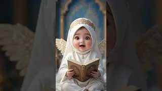 O Allah, grant me the honor of becoming a Hafiz of the Quran #ai #shortsfeed #shorts#babygirl #quran