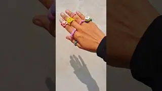Diy- Super Clay Ring 💍 | #shorts #trending #diy