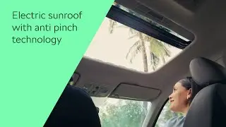 &Scaron;koda Kylaq | Electric sunroof with anti-pinch technology